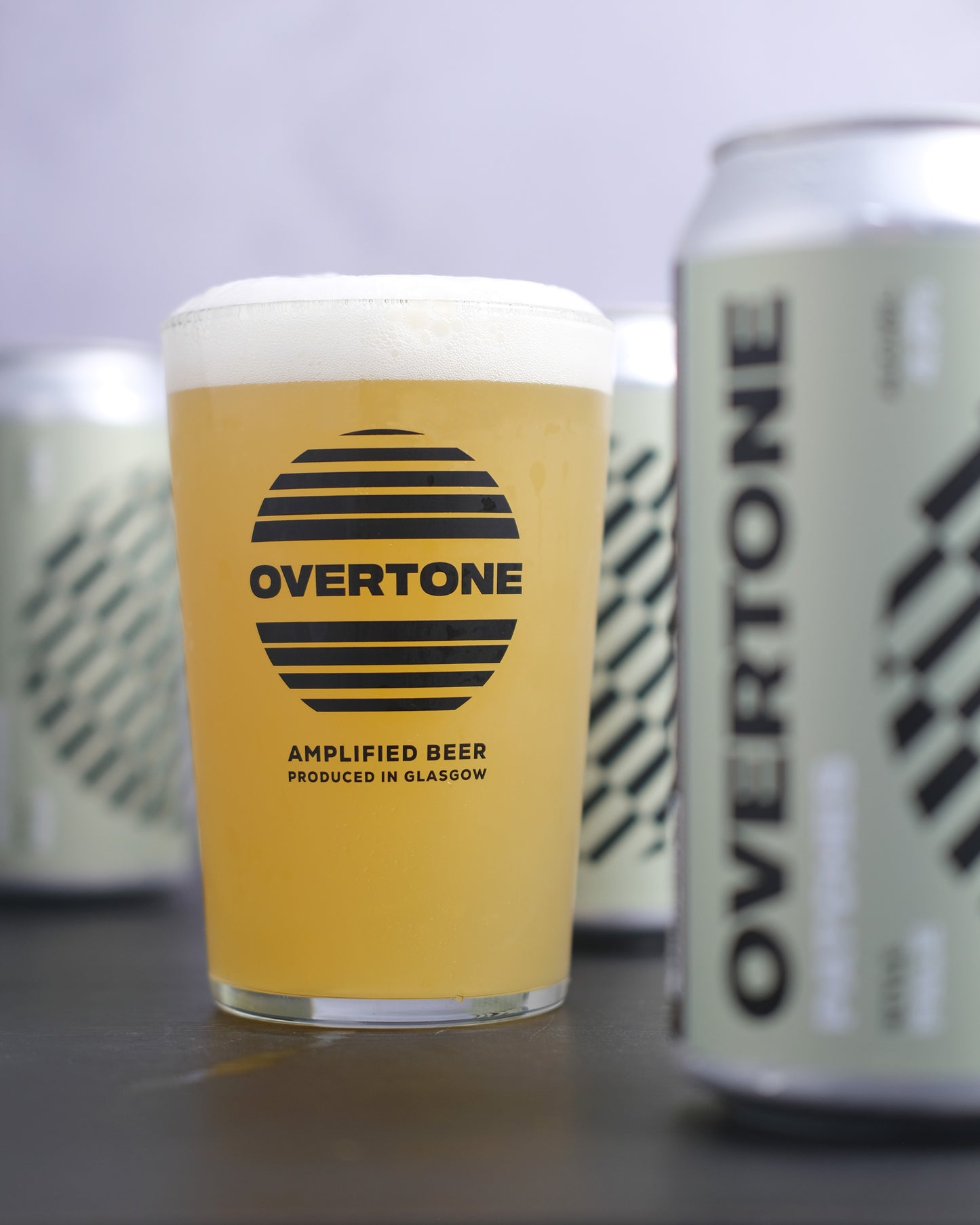 Overtone Pint Glass