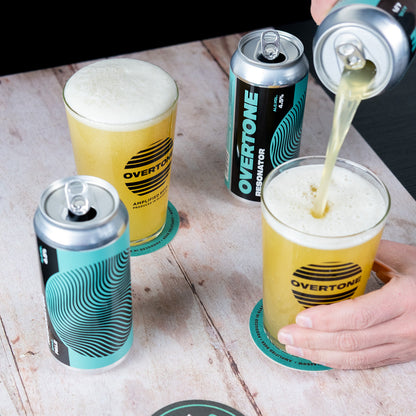 Overtone Pint Glass