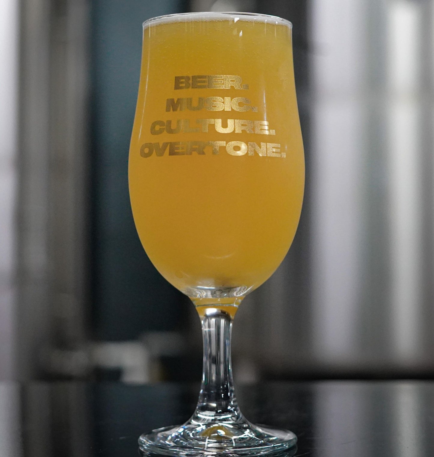 Overtone BEER MUSIC CULTURE Glass